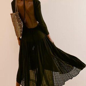 FREE PEOPLE sea me maxi dress Sz XS NEW